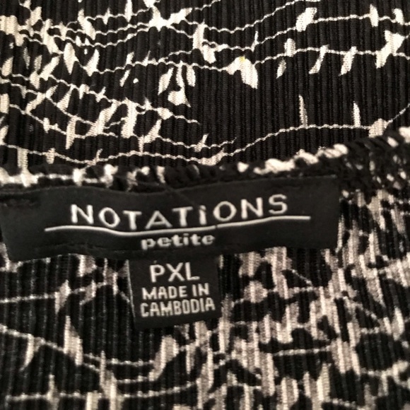 Black & White tip by Notations. Size PXL. - Picture 6 of 8